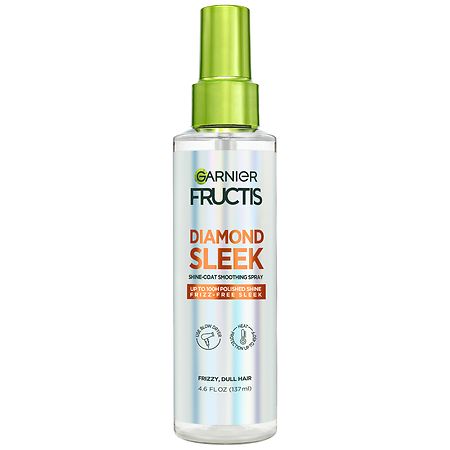 Garnier Fructis Diamond Sleek Shine-Coat Smoothing Spray for a Frizz-Free Polished Shine