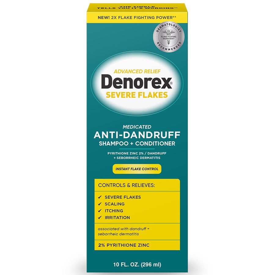 Denorex Severe Flakes Anti-Dandruff Shampoo & Conditioner