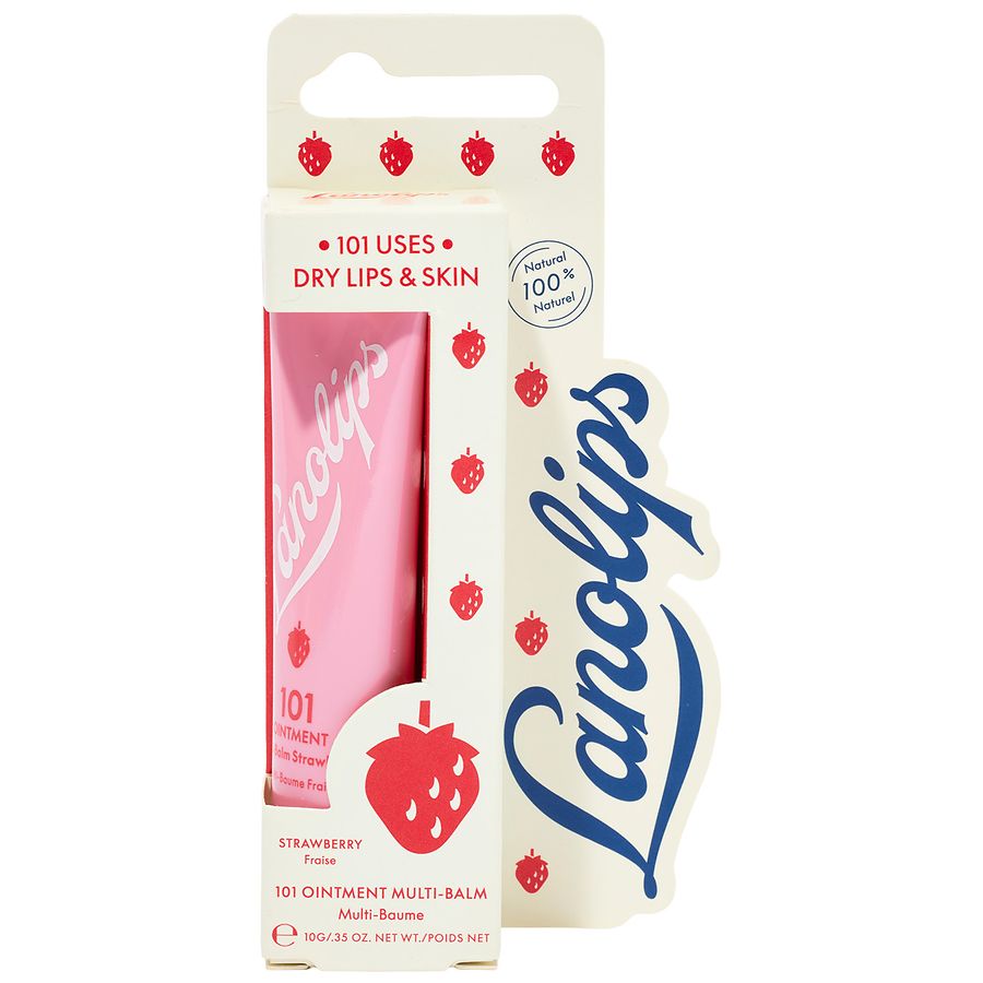 Lanolips 101 Ointment Multi-Balm Strawberry