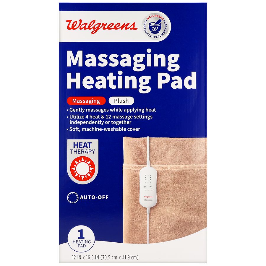 Walgreens Massaging Heating Pad 0, 0, 0 0 | Walgreens