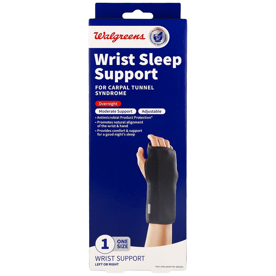 Walgreens Wrist Sleep Support 0, 0, One Size 0
