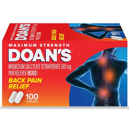 Doan's Maximum Strength Pain Reliever (NSAID) Caplets 0, 0, 0 0