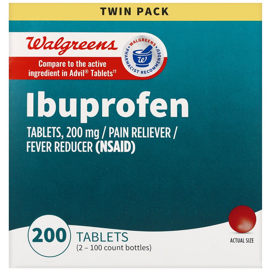 Walgreens Ibuprofen 200 mg Tablets 0, 0,