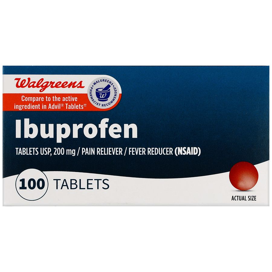 Walgreens Ibuprofen 200 mg Tablets