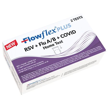 Flowflex RSV + Flu A/ B + Covid Antigen Home Tests