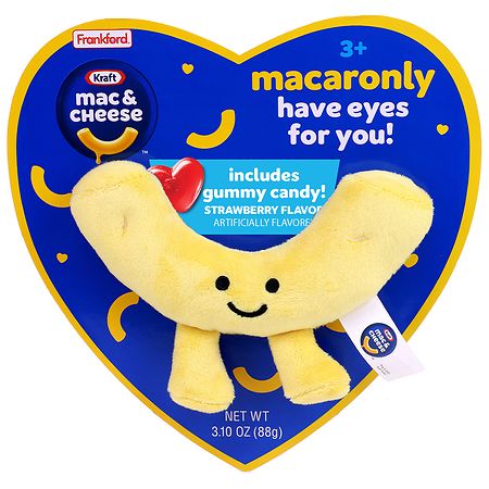 Kraft Mac & Cheese Heart & Plush