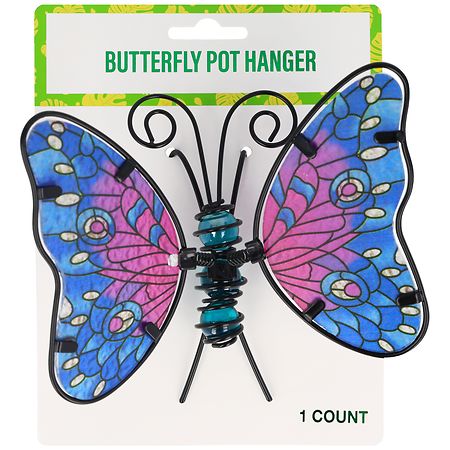 Festive Voice Butterfly Pot Hanger