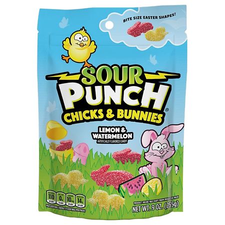 Sour Punch Chicks and Bunnies Candy