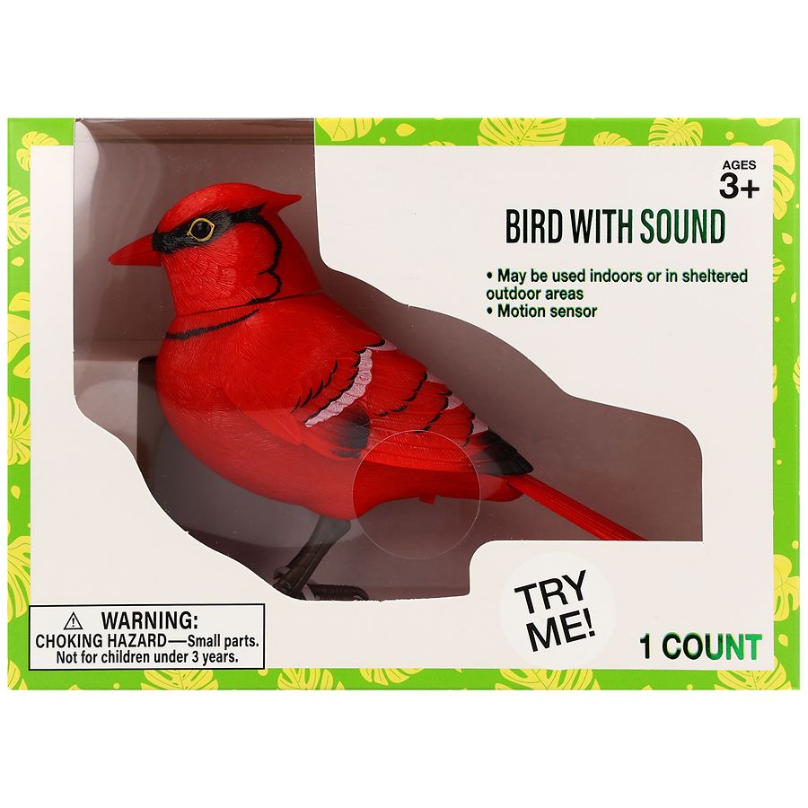 bird レコード2枚セット Festive Voice Bird with Sound, Cardinal | Walgreens