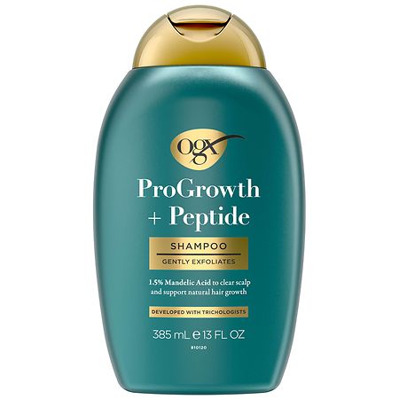 OGX ProGrowth + Peptide, Gently Exfoliating Shampoo