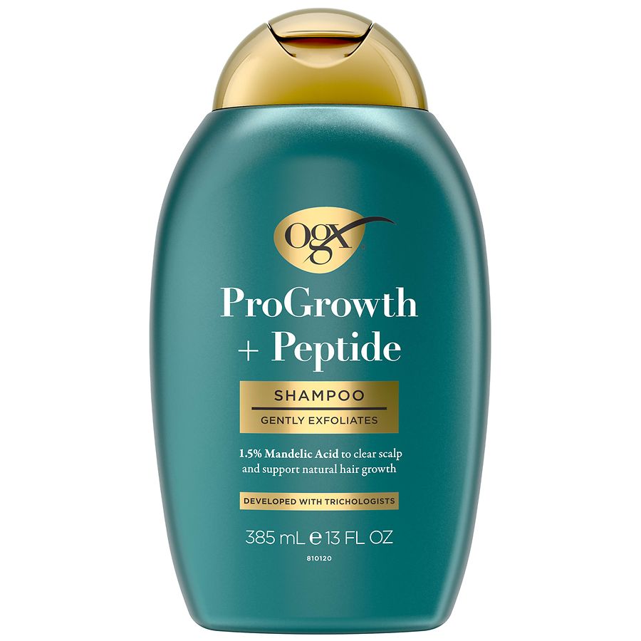 OGX ProGrowth + Peptide, Gently Exfoliating Shampoo