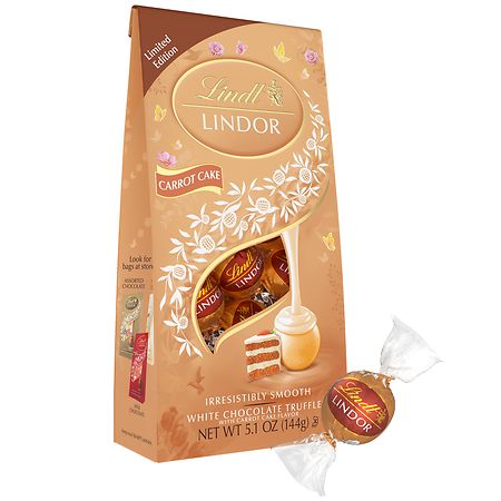 Lindt Lindor White Chocolate Truffle Carrot Cake
