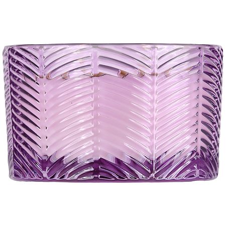 Festive Voice Scented Candle White Suede Purple