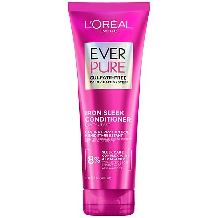 L'Oreal Paris Sulfate-Free Color-Care System, Frizz Control Iron Sleek Conditioner
