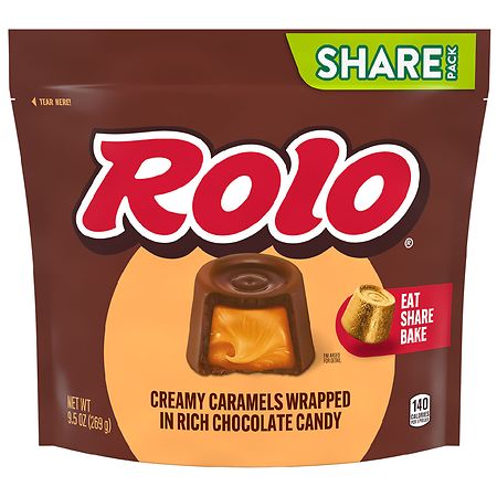 Rolo Individually Wrapped Chocolates, Share Pack