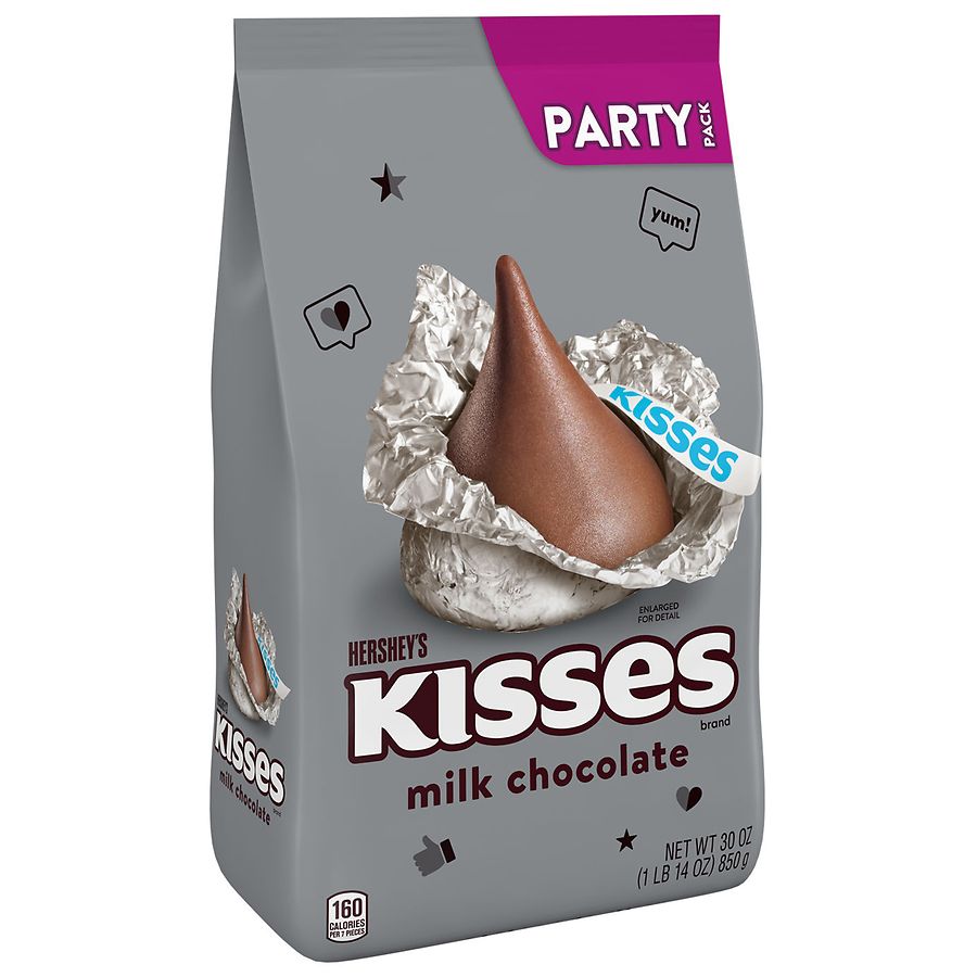 HERSHEY'S KISSES Milk Chocolate Party Pack