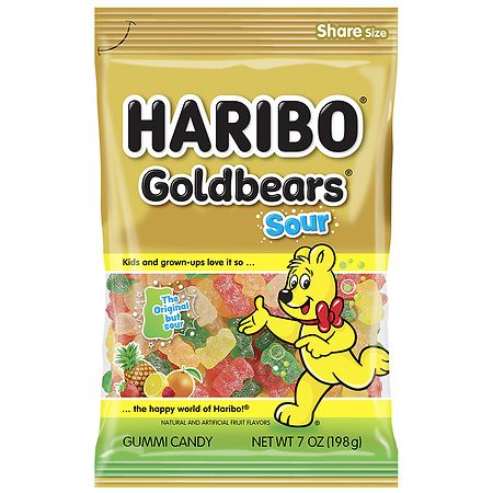 Haribo Sour Goldbears Gummi Candy