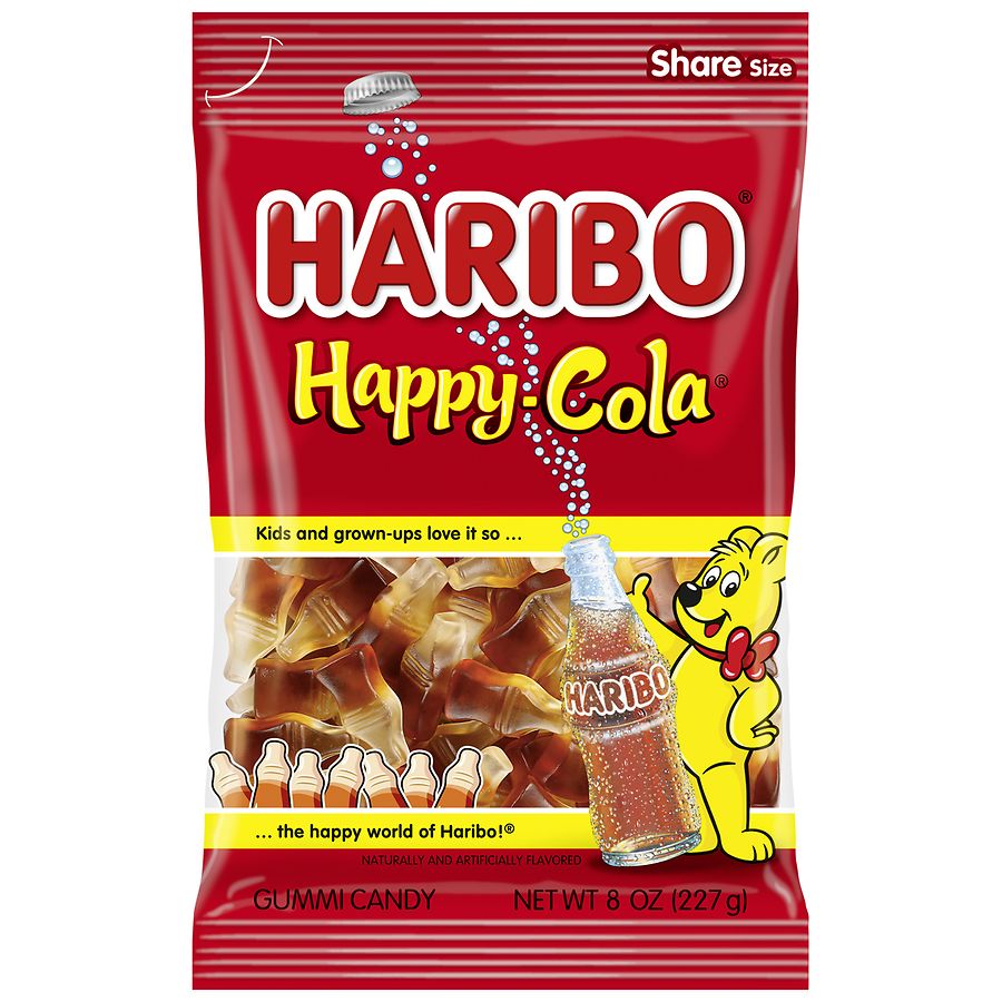 Haribo Happy-Cola Gummi Candy Happy-Cola
