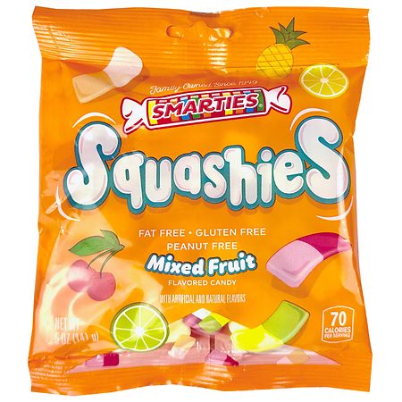 Smarties Mixed Fruit Squashies Candy