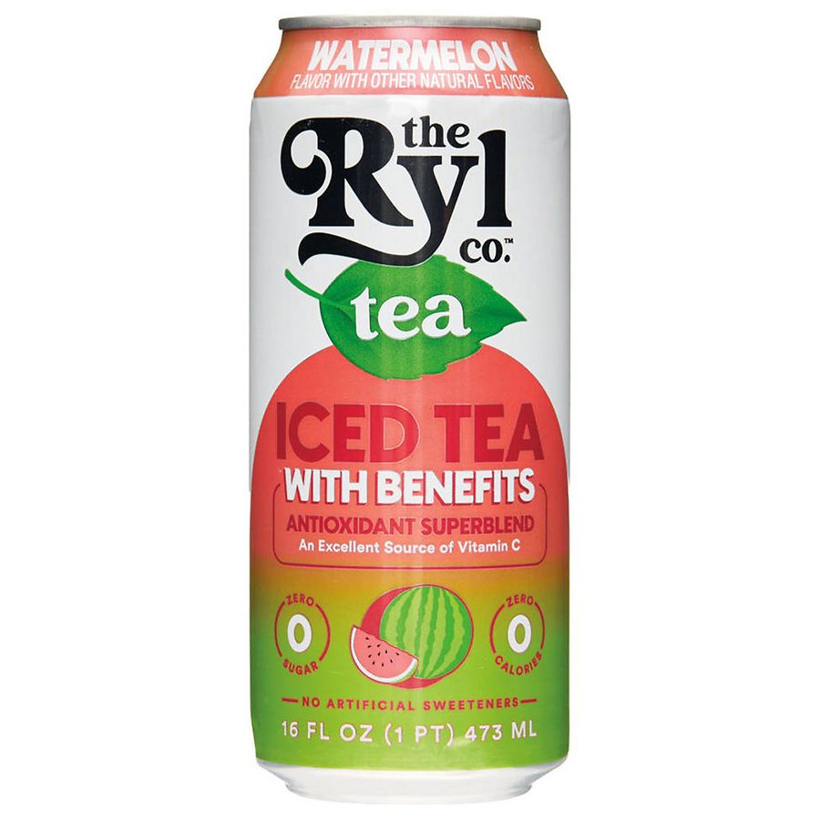Ryl Iced Tea, with Benefits Watermelon
