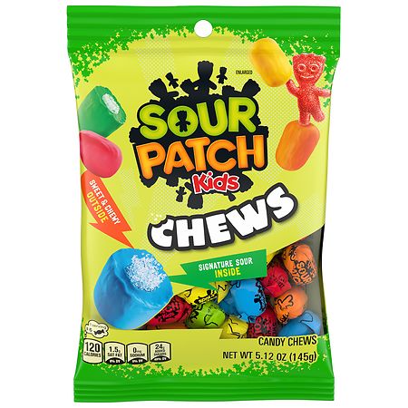 Sour Patch Kids Chews, Soft & Chewy Candy Assorted
