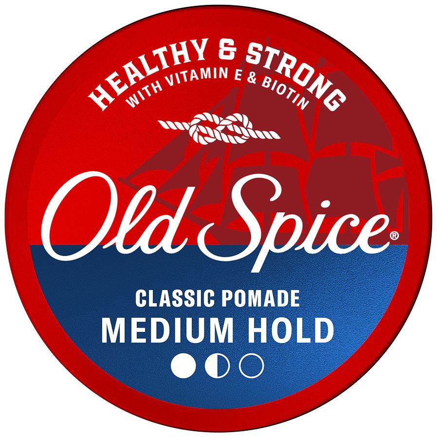 Old Spice Classic Pomade for Men, Healthy & Strong, Medium Hold