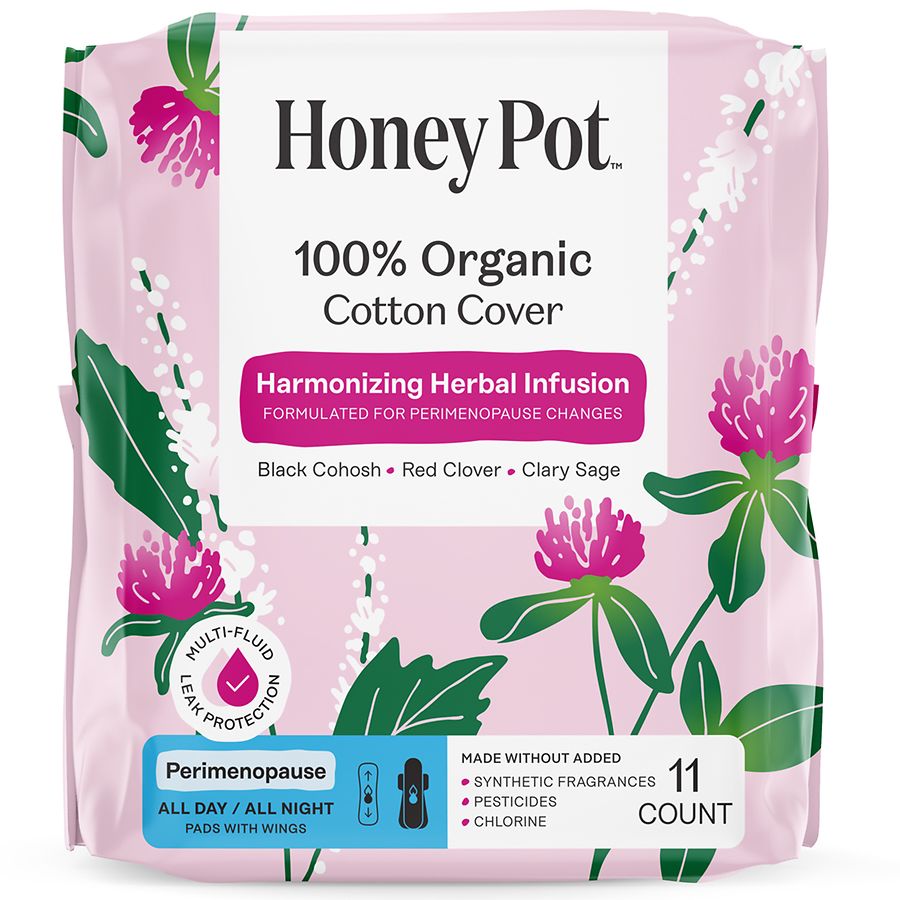 The Honey Pot Perimenopause All Day and Night Pad