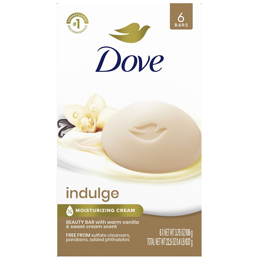 Dove Soap Bar Warm Vanilla and Sweet Cream