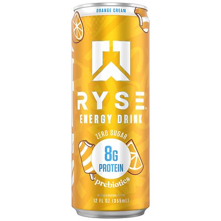 RYSE Energy Drink Orange Cream