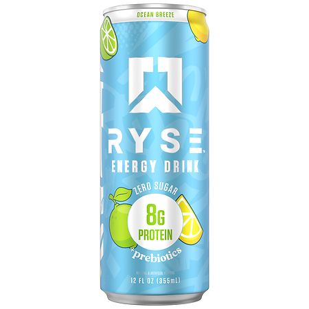 RYSE Energy Drink Ocean Breeze