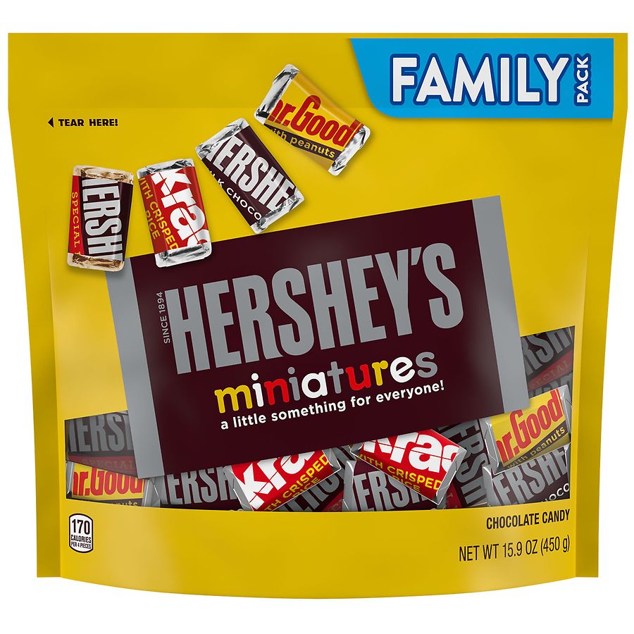 HERSHEY'S Miniatures Chocolate Candy Assortment