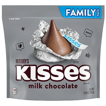 Kisses Milk Chocolate Family Pack