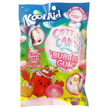 Kool-Aid Cotton Candy Bubble Gum Strawberry
