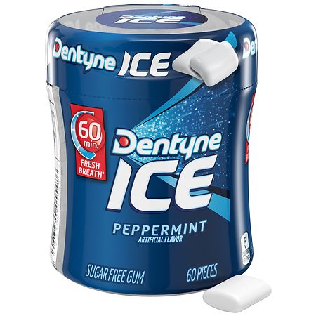 Dentyne Sugar Free Chewing Gum Peppermint
