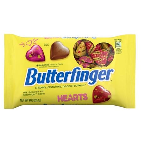 Butterfinger Chocolate Hearts
