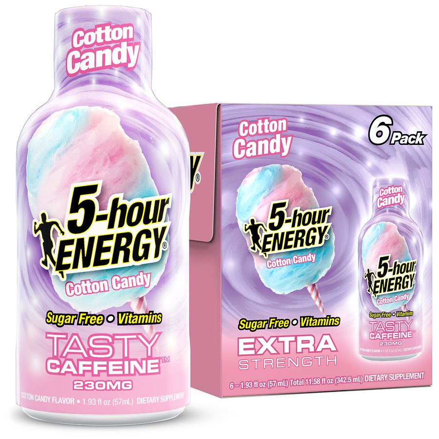 5-Hour ENERGY Extra Strength Energy Shot Cotton Candy