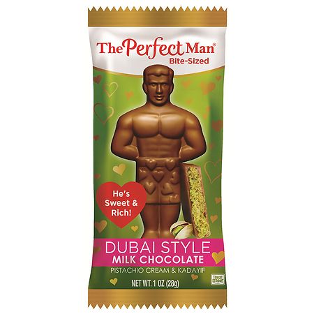 Treat Street The Perfect Man, Dubai Style Milk Chocolate Pistachio & Kadayif