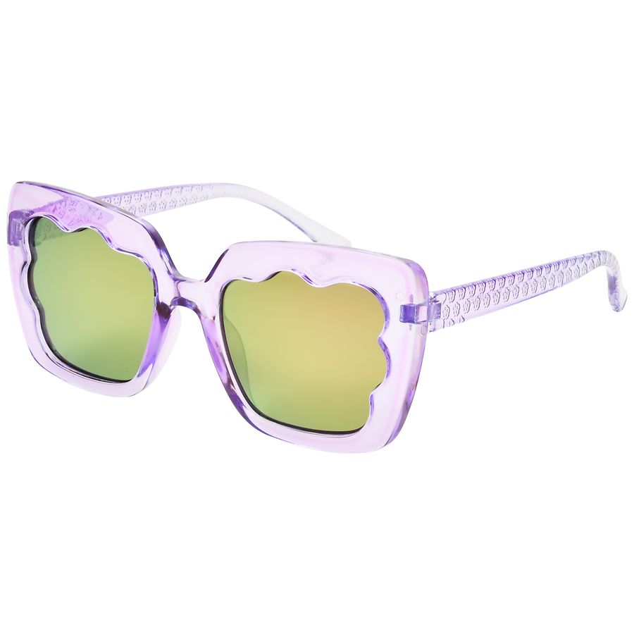 Foster Grant Mirror Polarized Sunglasses Purple