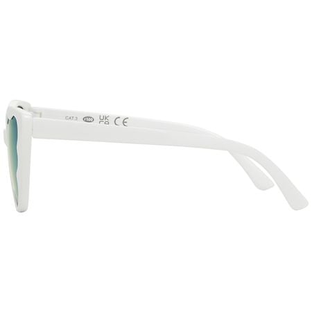Foster Grant Mirror Polarized Sunglasses White
