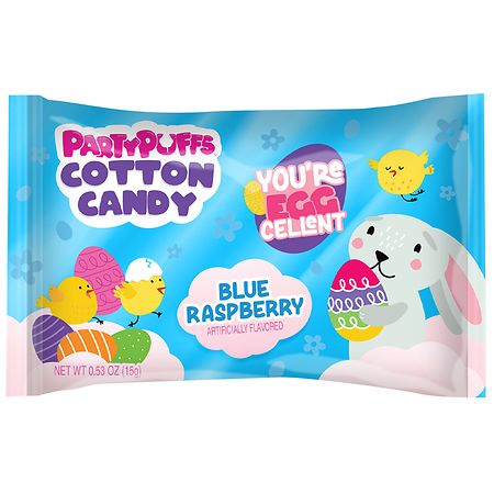 Party Puffs Cotton Candy Singles