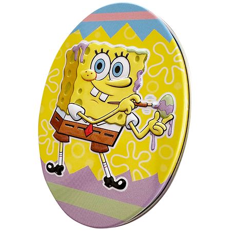 Boston America SpongeBob Eggstra Sweet Candy Tin Sour Strawberry