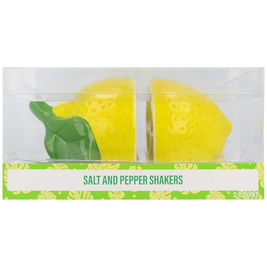 Festive Voice Salt and Pepper Shakers, Lemon | Walgreens