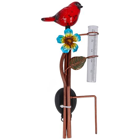 Festive Voice Bird Rain Gauge, Assortment