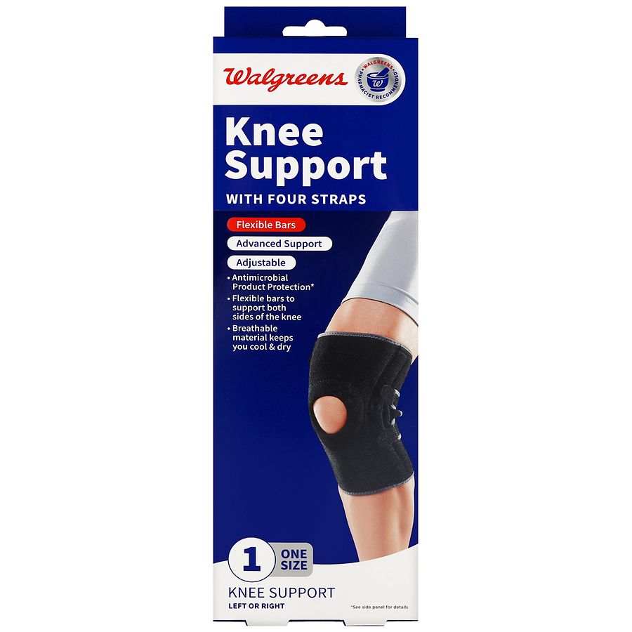 Walgreens Knee Support with Four Straps One Size