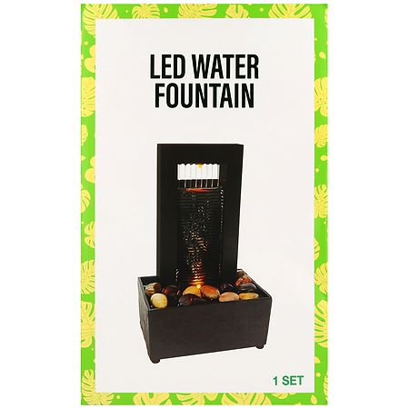 Festive Voice LED Water Fountain - 1.0 ea