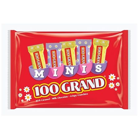 100 Grand Chocolate Minis Bag