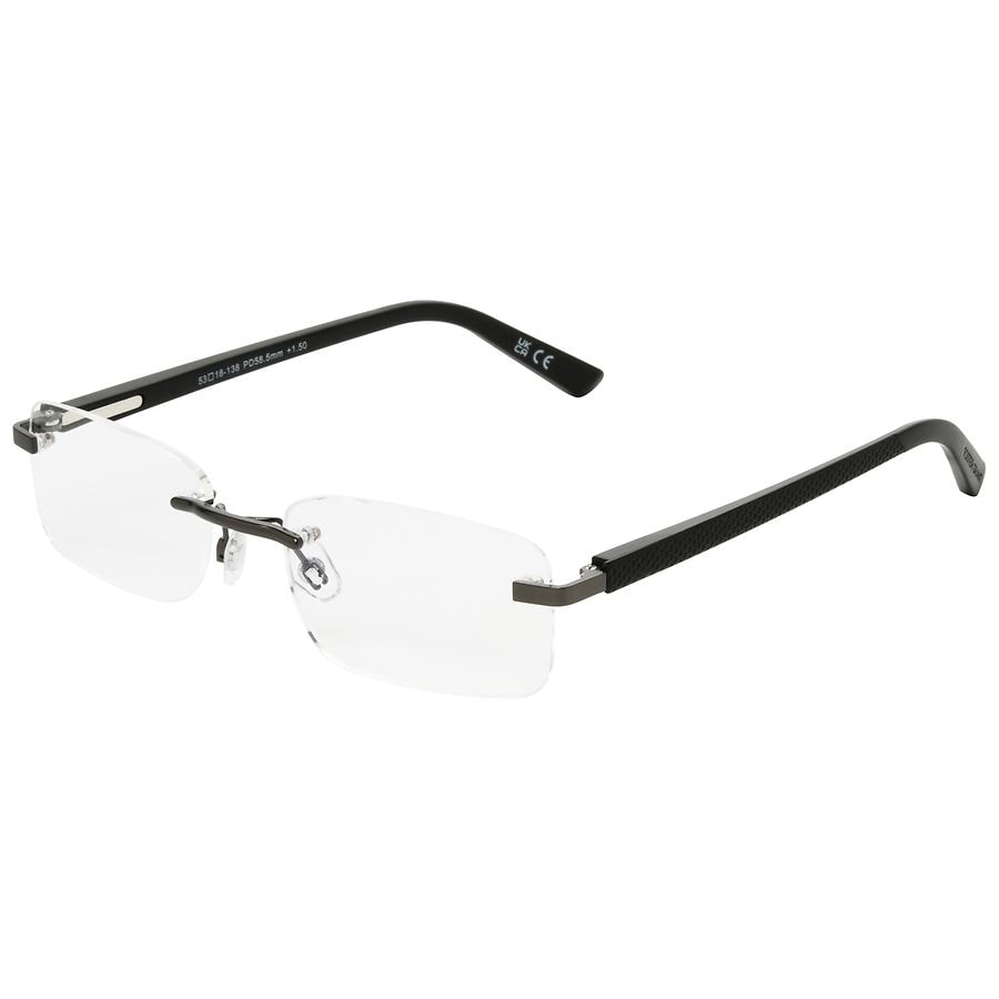 Foster Grant Reading Glasses +1.50 Gun Metal | Walgreens