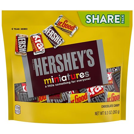 HERSHEY'S Miniatures Chocolate Candy Assortment - 9.3 oz