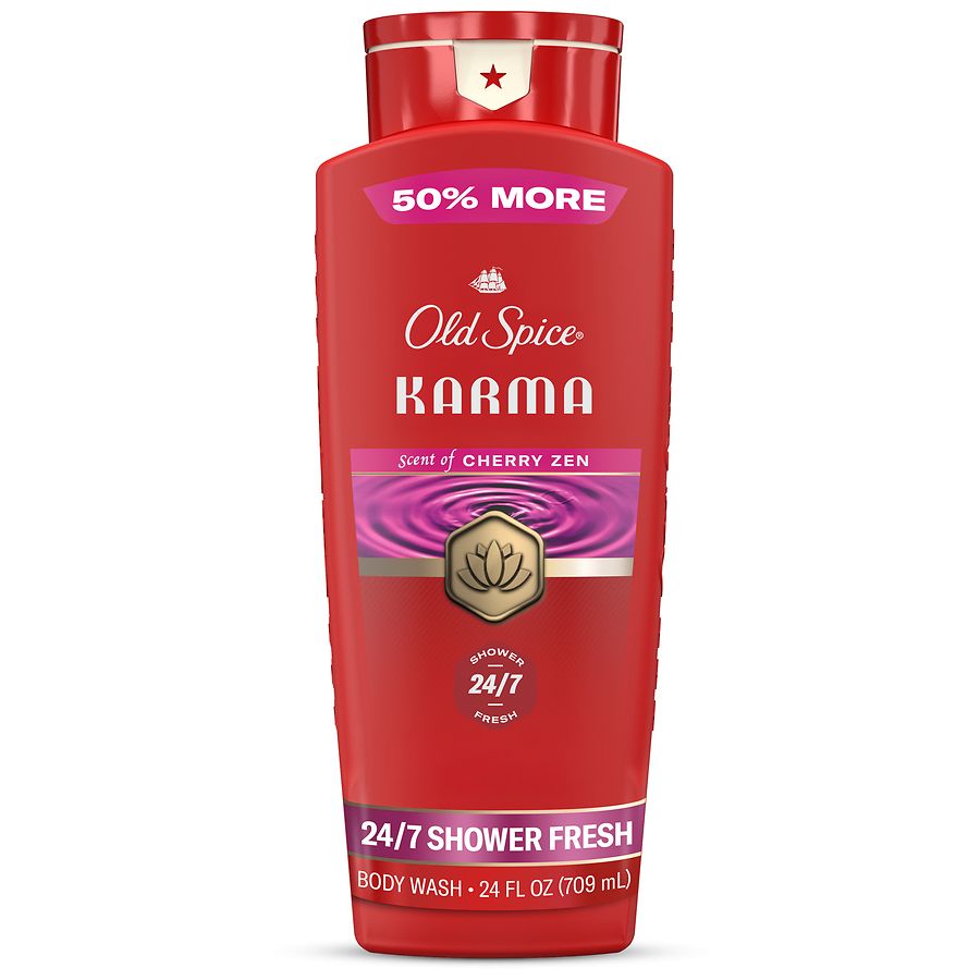 Old Spice Red Collection Body Wash for Men Karma