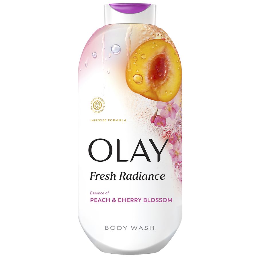 Olay Body Wash Essence of Peach and Cherry Blossom